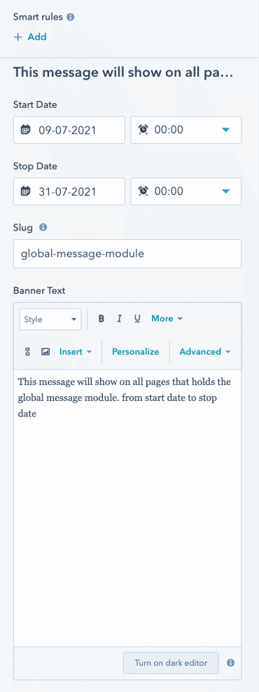 essential-module-global-message-start-stop-display